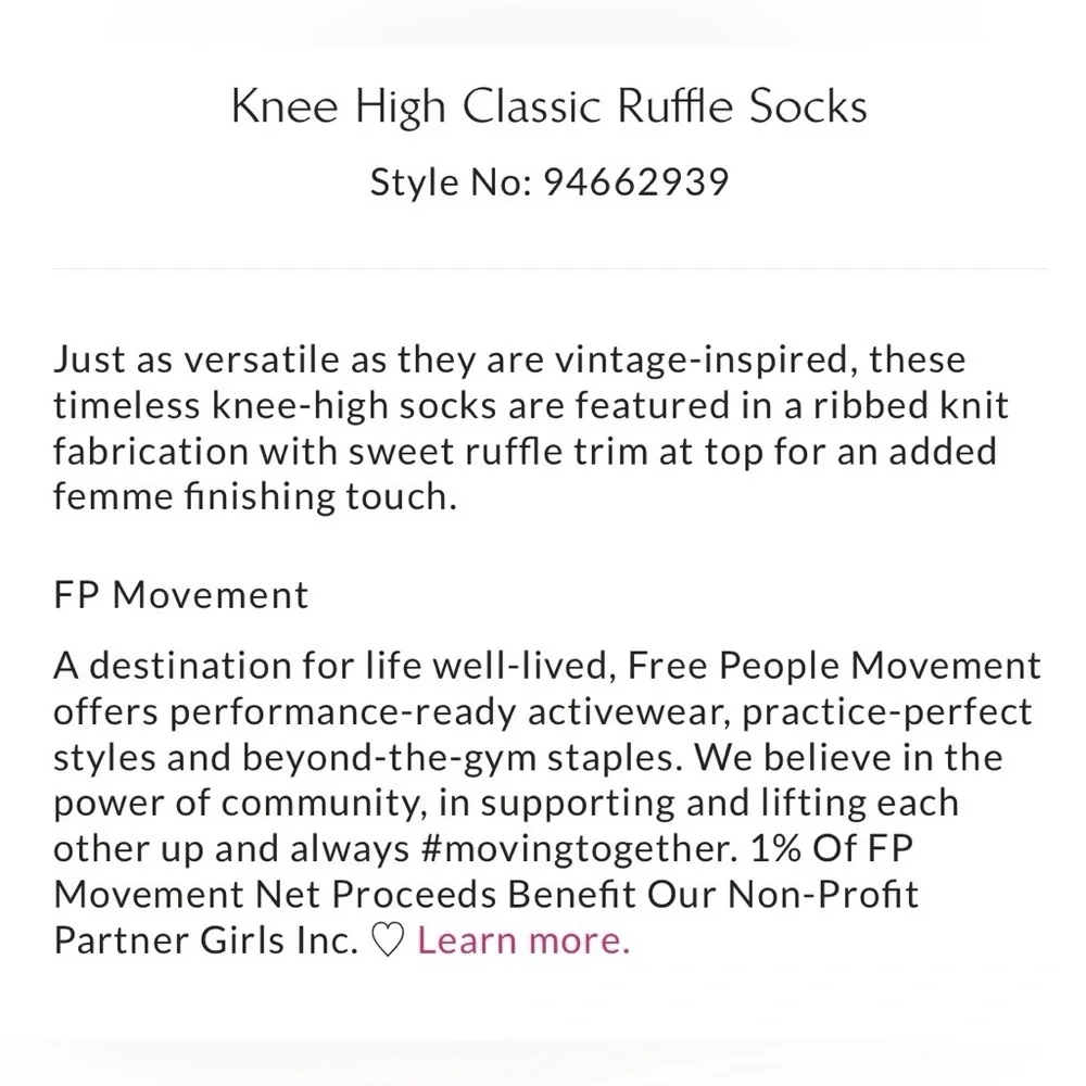 FP Movement by Free People sold out